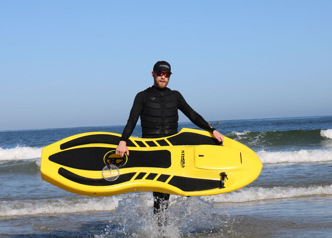 Kymera Electric Jet Powered Bodyboard - Yellow