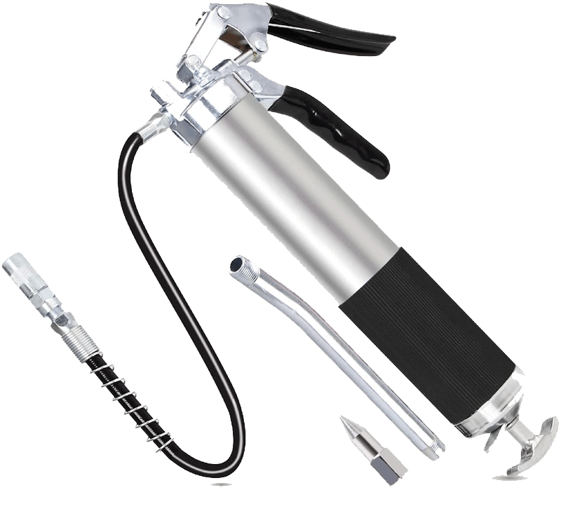 Kymera 8" Pistol Grip Grease Gun With Attachments